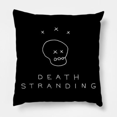 Death Stranding Stick And Poke Throw Pillow Official Death Stranding Merch