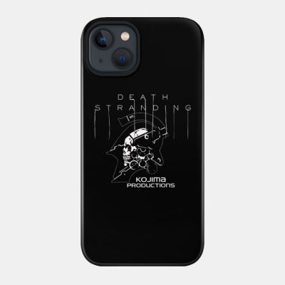 Death Stranding Logo Text And Kojima Phone Case Official Death Stranding Merch