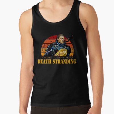 Vintage Death Art Stranding Game For Fans Tank Top Official Death Stranding Merch