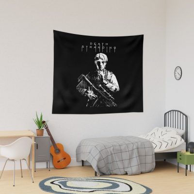 Cool Death Art Stranding Game For Fans Tapestry Official Death Stranding Merch