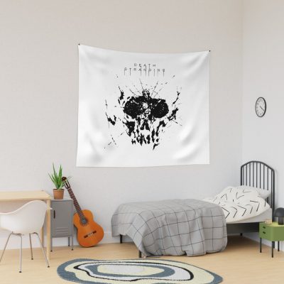 Smoking Death Art Stranding Game For Fans Tapestry Official Death Stranding Merch