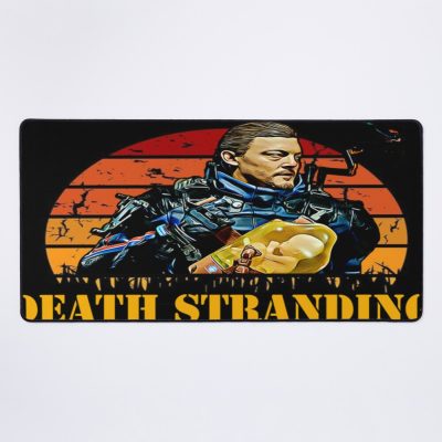 Vintage Death Art Stranding Game For Fans Mouse Pad Official Cow Anime Merch